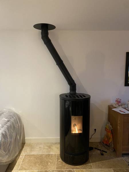 Système de ventilation Multifuoco du poêle Piazzetta P220T à Saint-Martin-de-Crau