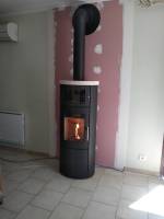 Notre zone d'activité pour ce service Installation de poêles à granulés double combustion en fonte avec habillage en pierre ollaire et quartz